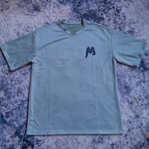 Psychedelic Forest Sage Green And Gray Tshirt Size Large